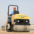 Asphalte à rouleaux vibrants à double tambour de 3 tonnes (FYL-1200)